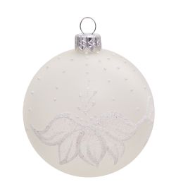 Элита НФШ-1357 Набор ел.украшений Шар 2шт «Снежная фантазия» 80 мм
