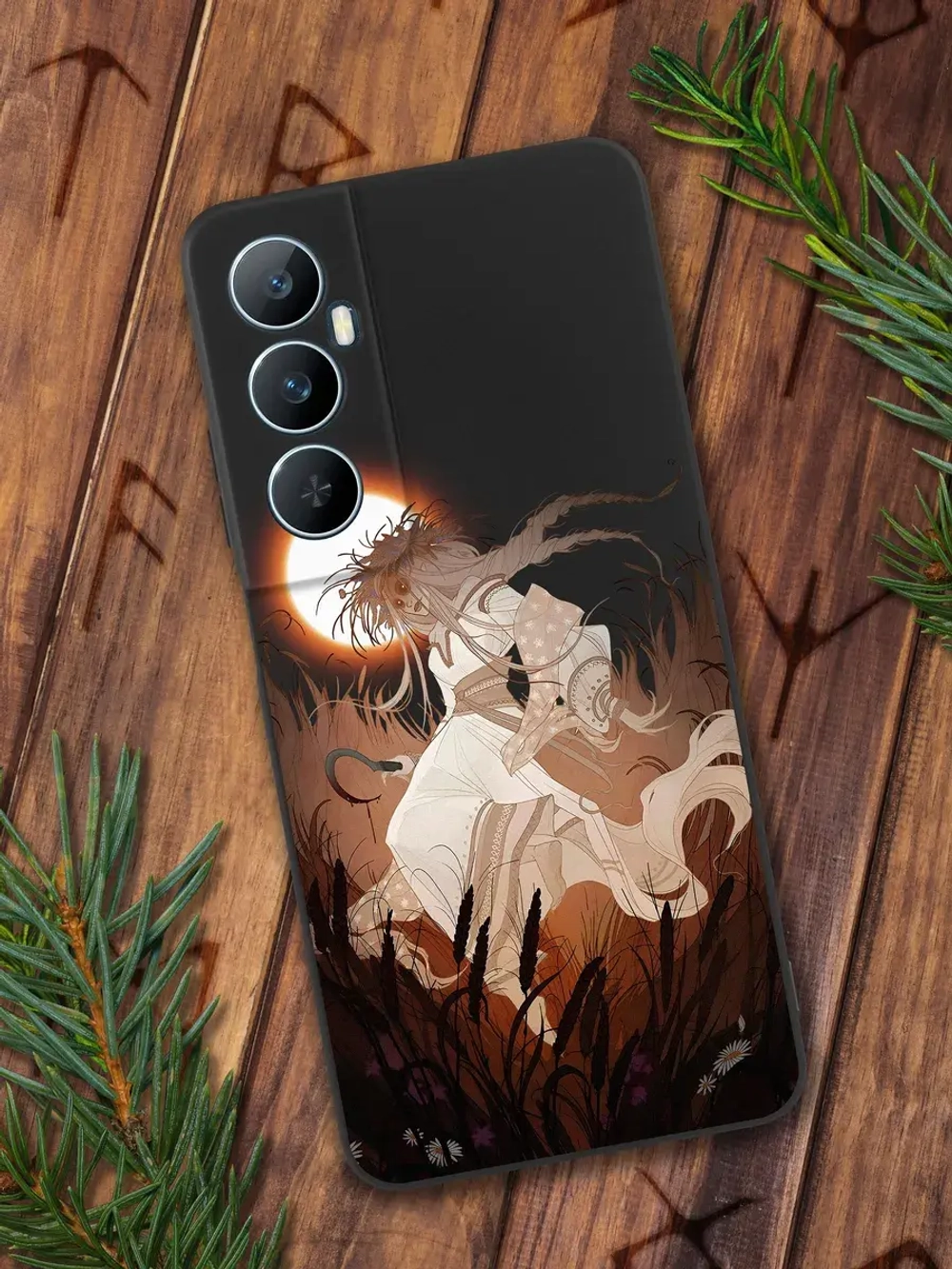 Чехол на Realme C65 с принтом