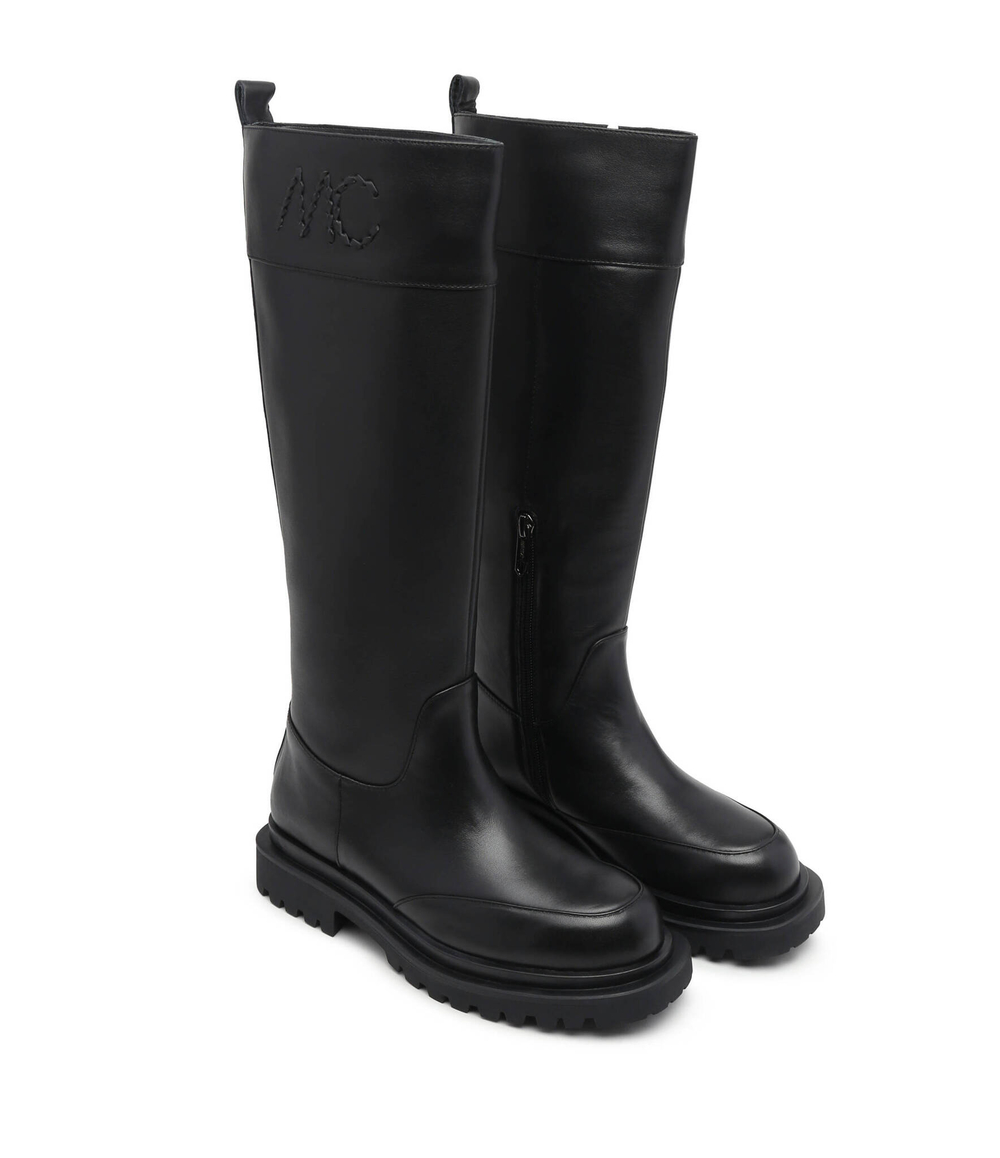 Кожаные офицерские сапоги Marc Cain - черный(VB SA.01 L01)