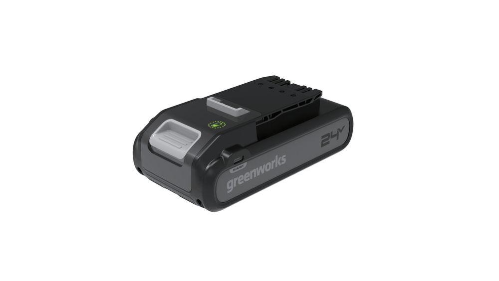 Аккумулятор Greenworks G24B4+ Арт. 2940407, 24V, 4Ач, с двумя USB-C разъемами