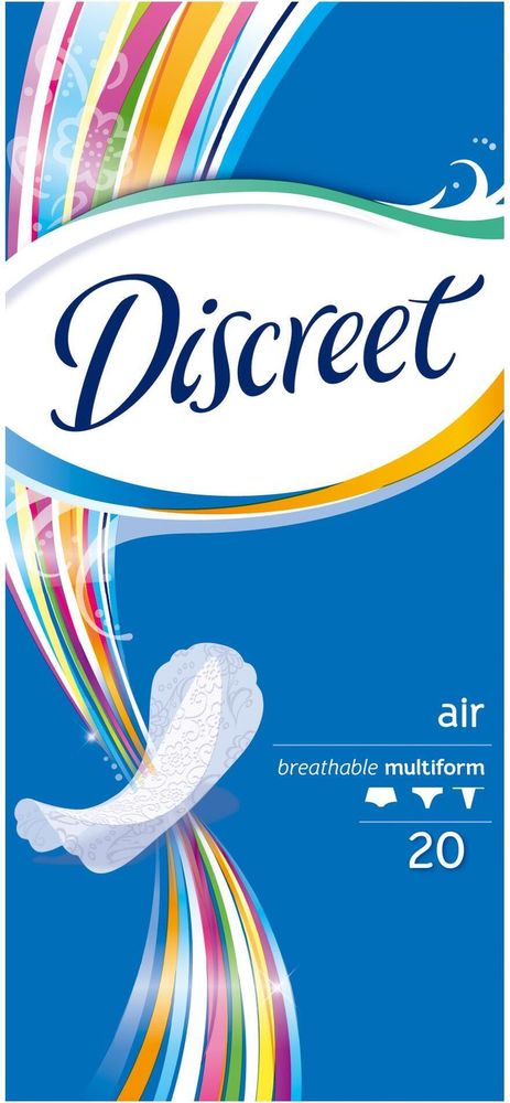 Прокладки ежедневные Discreet 20шт Air