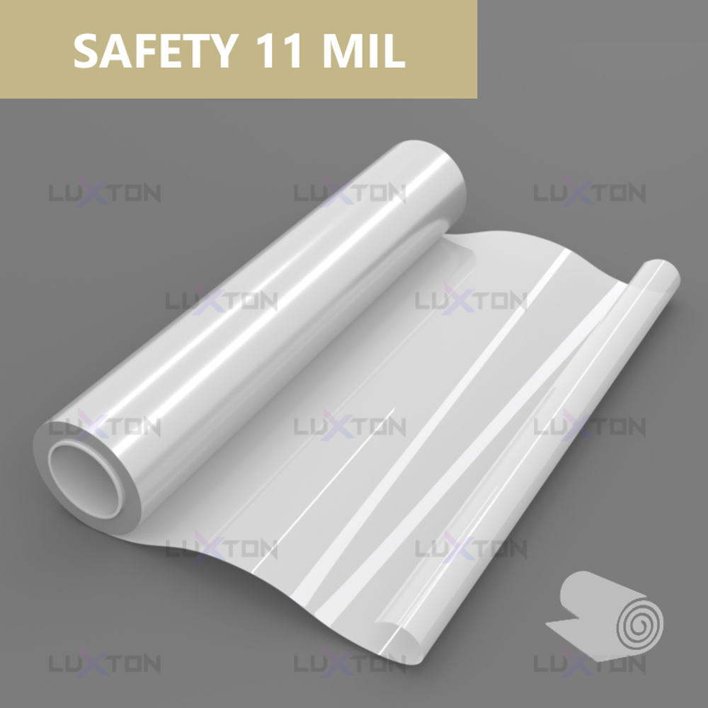 Пленка защитная бронировочная SAFETY 11 MIL LUXTON, (рулон)