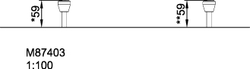 Ступеньки, H=60 см