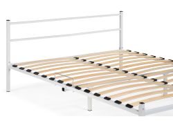 Двуспальная кровать Фади 160х200 белая