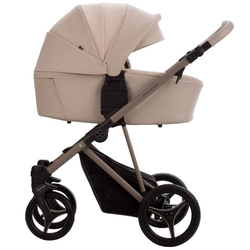 Детская коляска Bebetto Pelpasso Pro 2 в 1 02 св.бежевая кожа