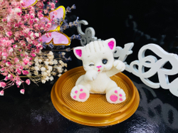 Шоколадная фигурка Котик (глазурь)
