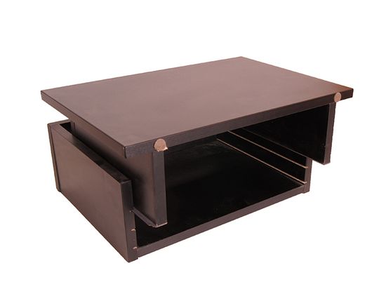 Lut-FS01-BK Подставка под ноги юного пианиста, черная, Lutner