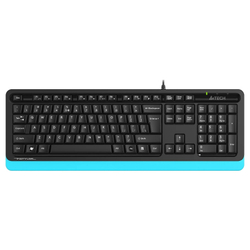 Клавиатура Клавиатура A4Tech Fstyler FKS10 черный / синий USB [1530196]