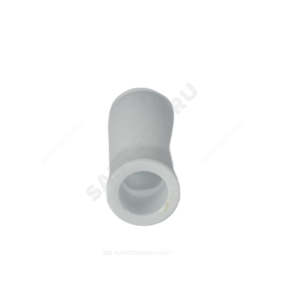 Скоба PP-R белая Дн 40 внутренняя пайка обводная с муфтами VALFEX 10170040