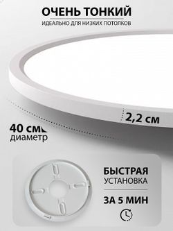 Накладной светильник Natali Kovaltseva PLAIN LED LAMPS 81113/4C