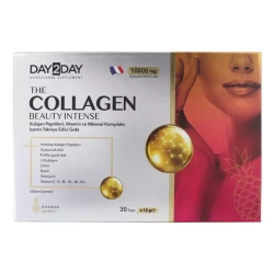 Orzax Day2Day the Collagen Beauty Intense Bovine 30 sachets Strawbarry / Коллаген, Клубника