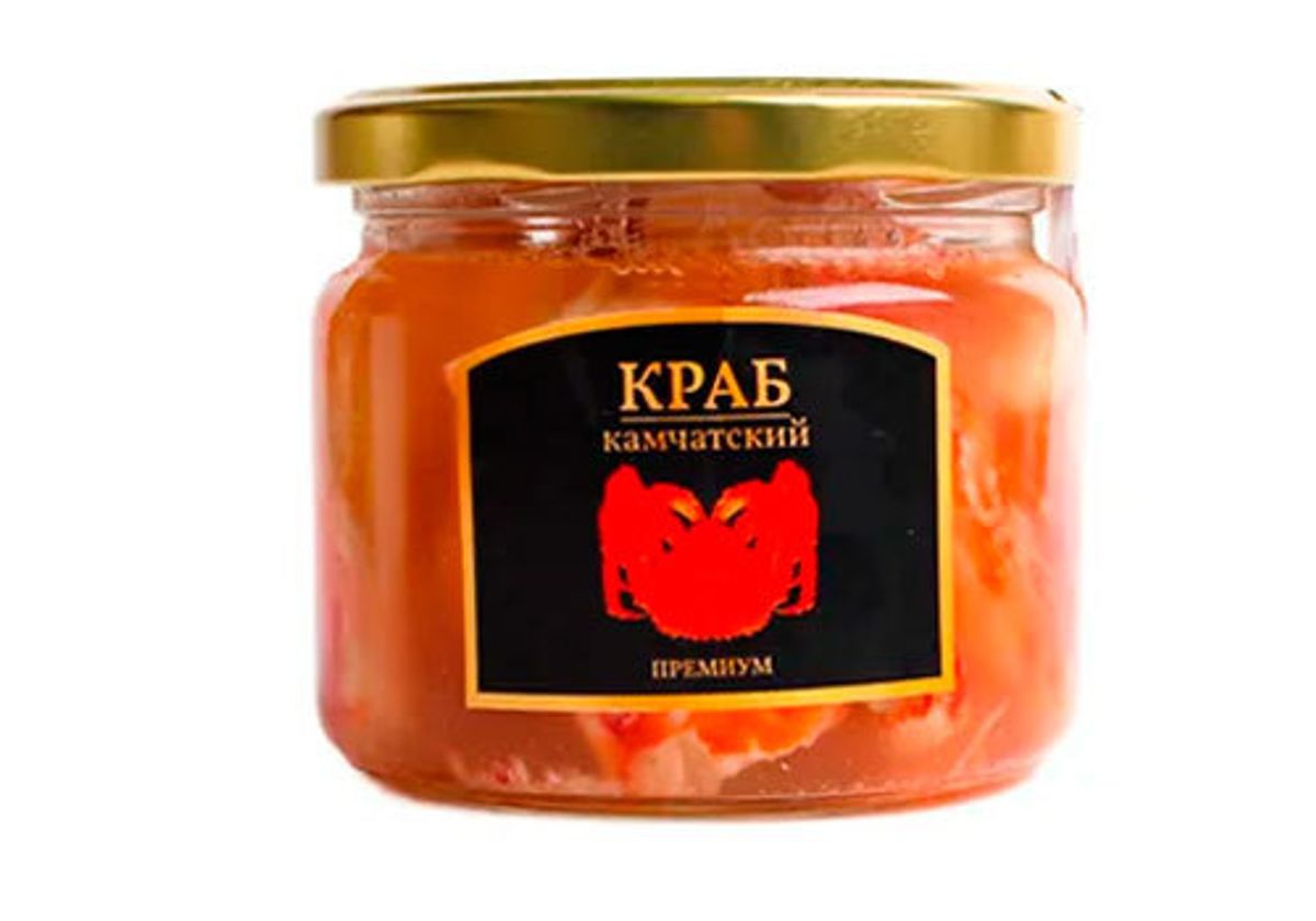 Фаланги краба Камчатского в собственном соку, 280г