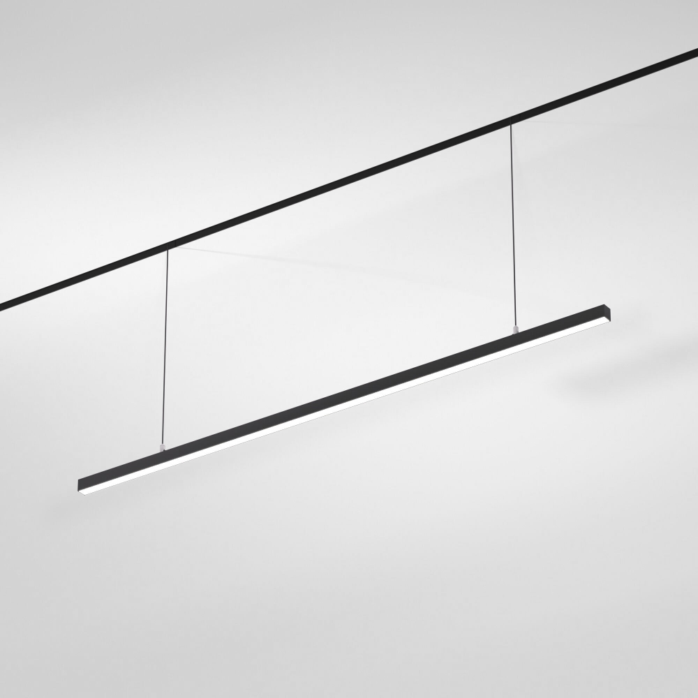 Магнитный трековый светильник Elektrostandard Slim Magnetic 85106/01 черный