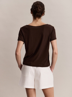 Футболка Joss T-shirt in Chocolate