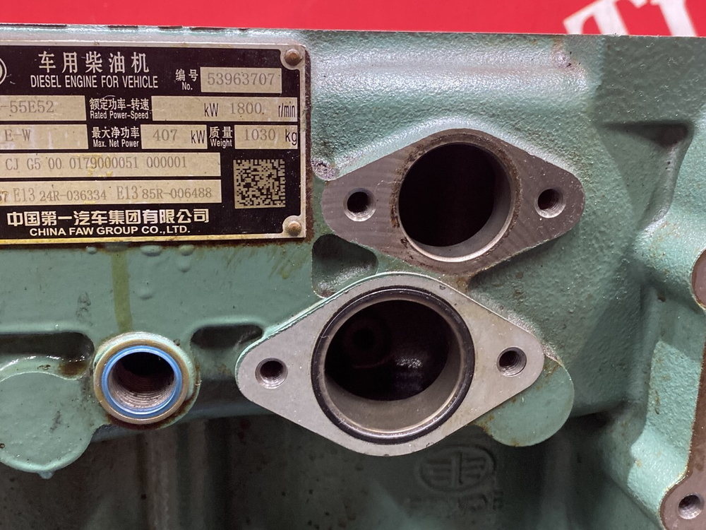 Блок цилиндров двигателя CA6DM3-55E52 2023г