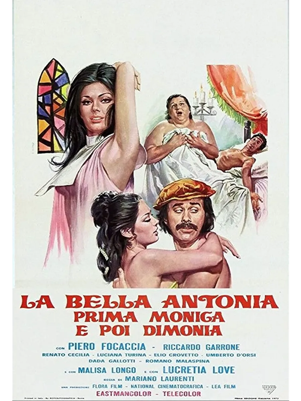 Великолепная Антония, поначалу монахиня (1972) (DVD-R)