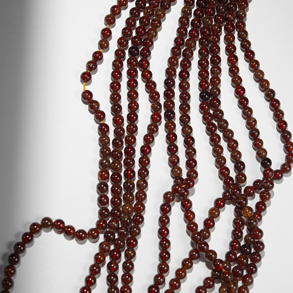 Спессартин (оранжевый гранат), шар, 6,3мм