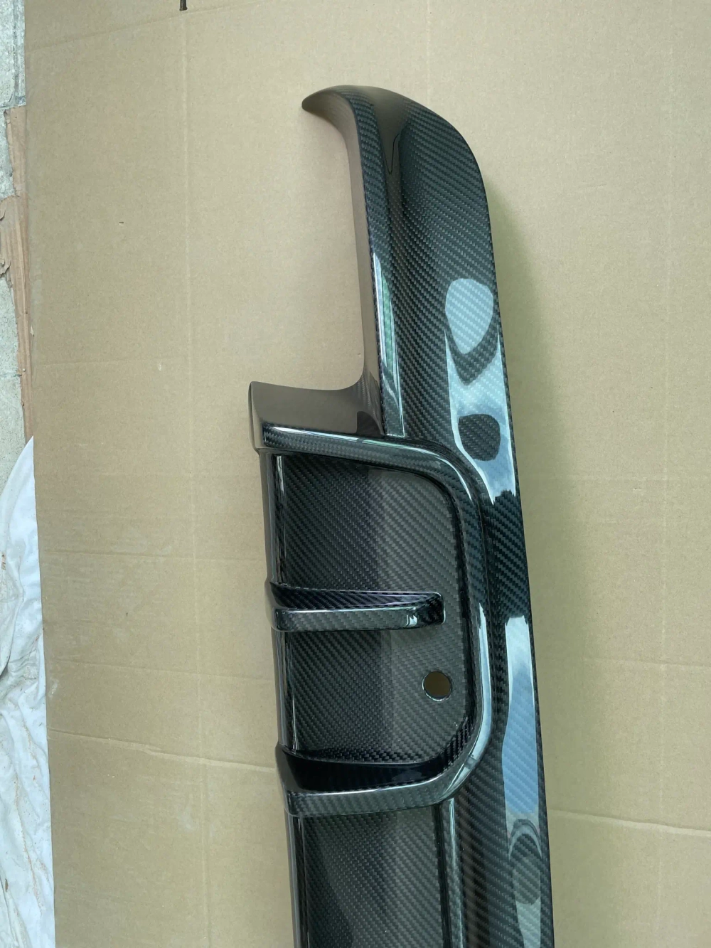 Карбоновый диффузор заднего бампера для BMW X5 G05 / X5M F95 / X6 G06 / X6M F96 БМВ