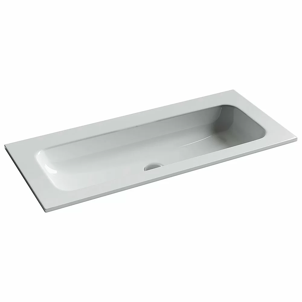 Тумба с раковиной Sancos CODE CD100GB/CN7013WX 100 серо - бежевый