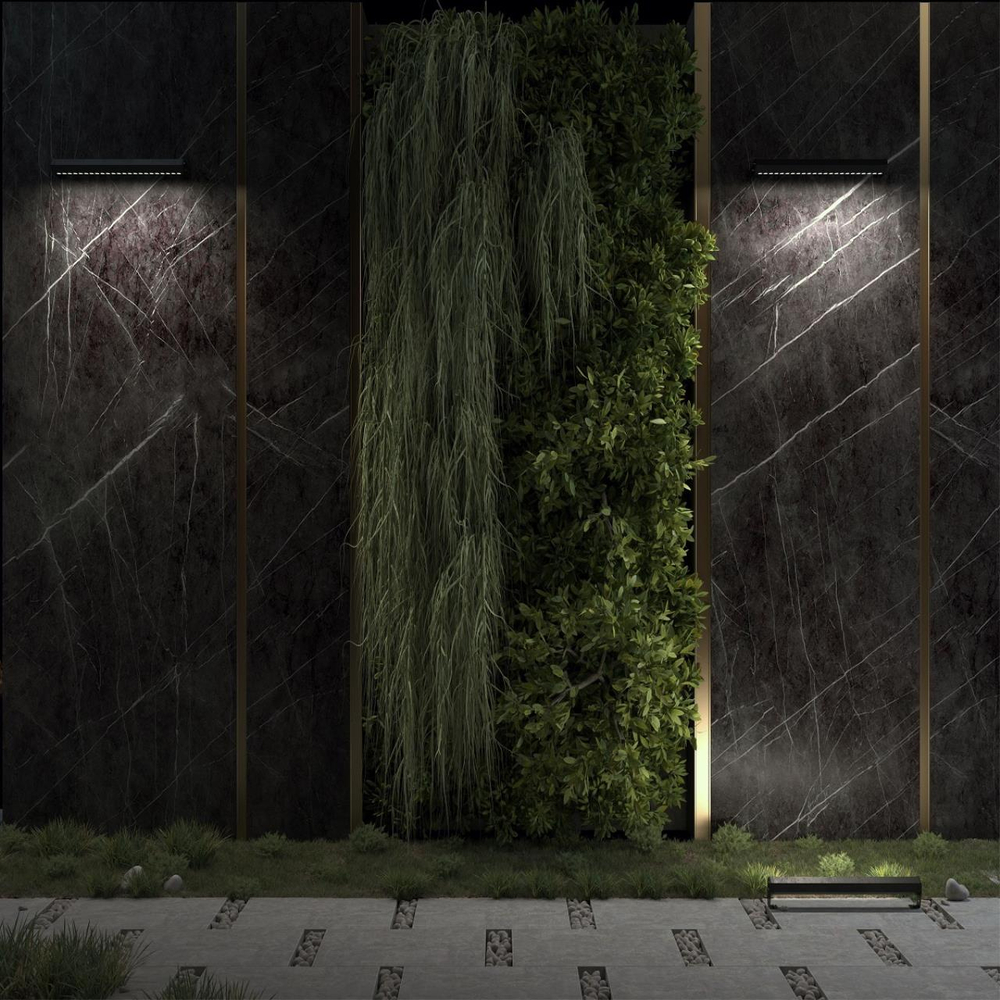 Уличный настенный светодиодный светильник Odeon Light GRAZE 7040/14WL