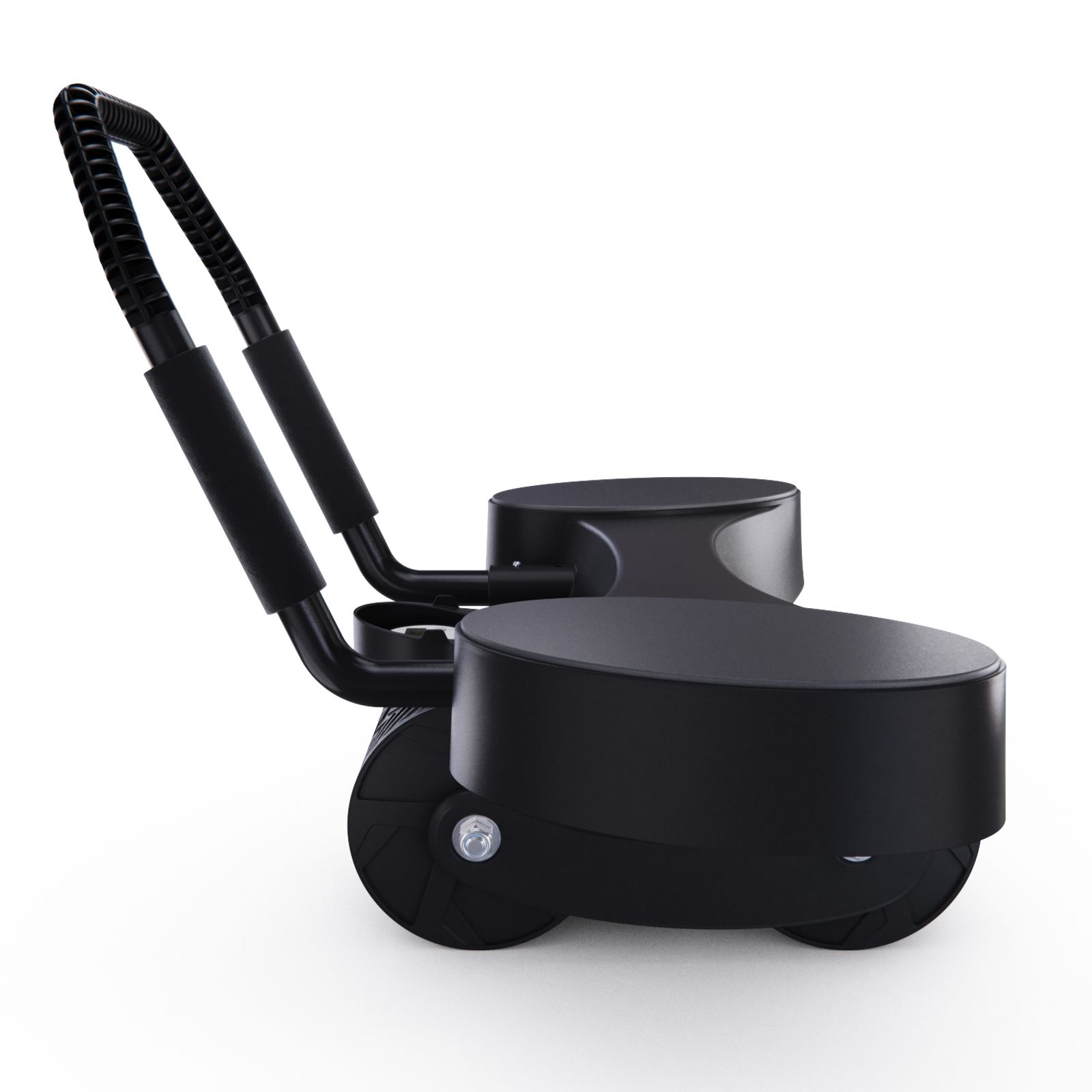 Тренажёр для пресса AB Roller SND чёрный с ковриком 34 х 17 x 0.6 cм фото №3