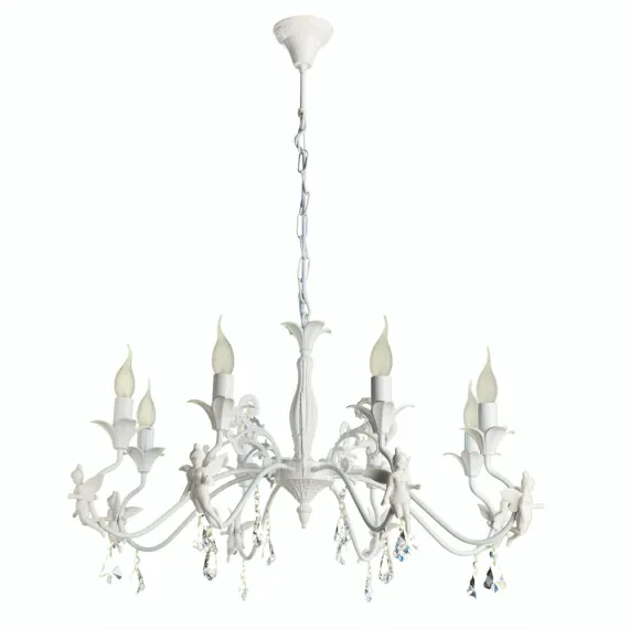 Подвесная люстра Arte Lamp ANGELINA A5349LM-8WH