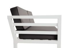 "Глория" модуль диванный правый, каркас из алюминия