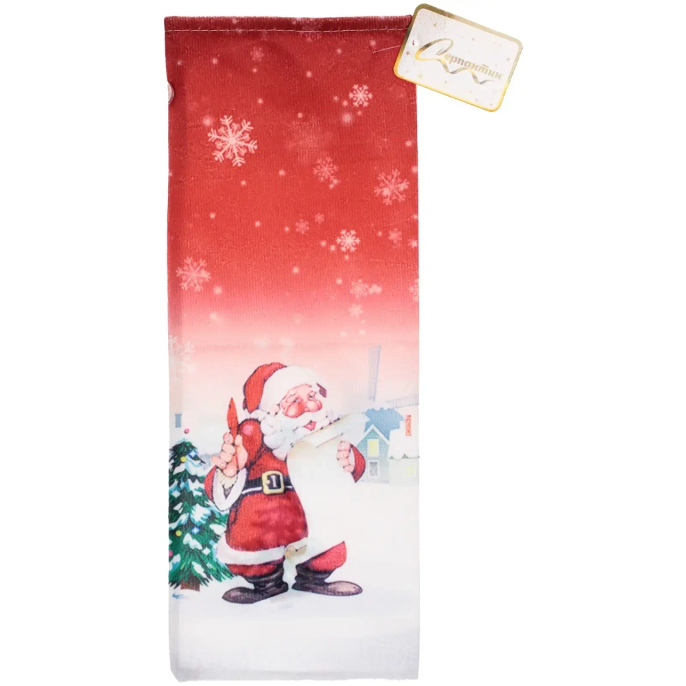 Украшение на бутылку «Волшебная зима» 13*35 см