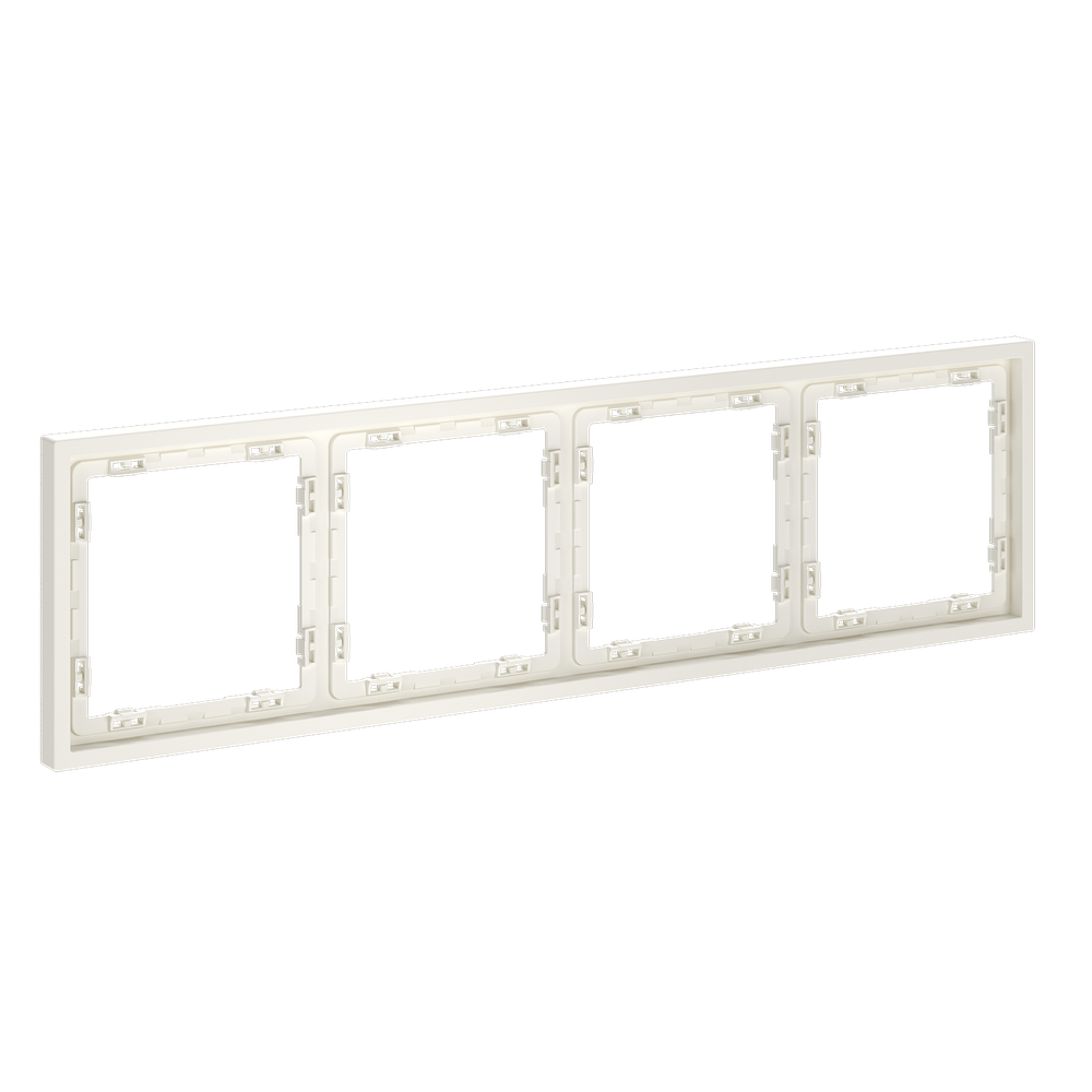 Рамка пластиковая VOLTUM S70 на 4 пост, (хлопок)