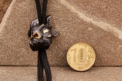 Бусина для темляка Пиранька (бронза) от мастерской Братьев Пешковых