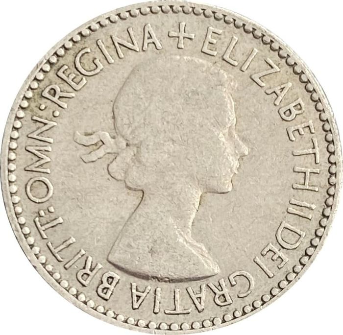 6 пенсов 1953 Великобритания XF