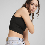 Женский топ PUMA WARDROBE ESS Ribbed Crop Top