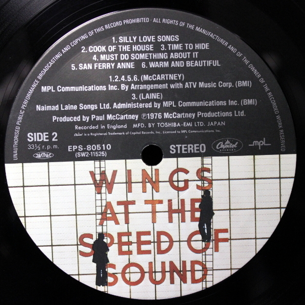 Wings / At The Speed Of Sound (LP)