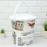 Ведро 14л с крышкой "Венеция"