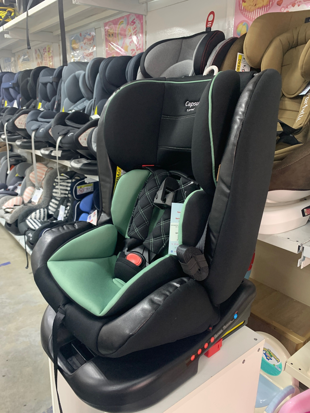 Автокресло Carrello Capsula KX-58 (0-36 кг), Olive Green (Зеленый)