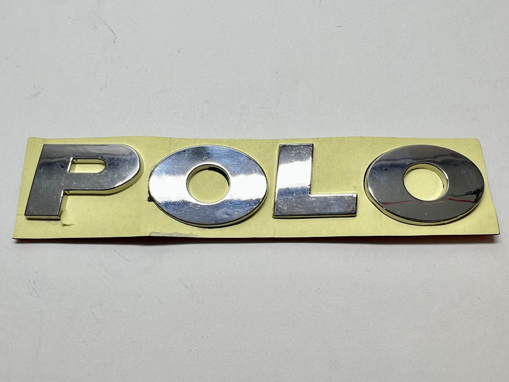 Логотип (шильдик, надпись, эмблема) "Polo" для крышки багажника / решетки радиатора / капота