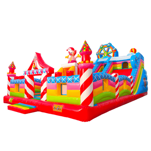 Коммерческий надувной батут «Парк развлечений 2» 12*8*7 м