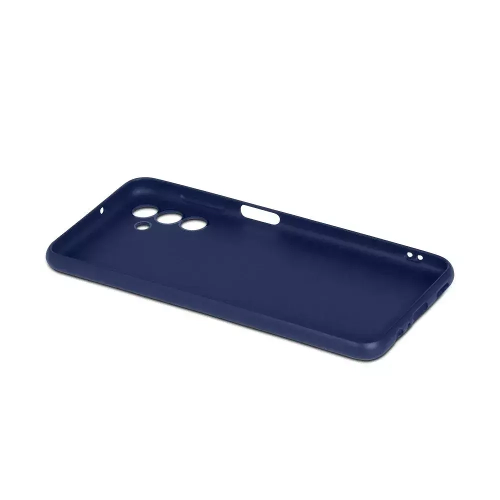 Накладка Samsung A04s силикон blue
