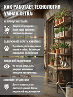 Стеллаж на кухню металлический с сетчатыми дверцами