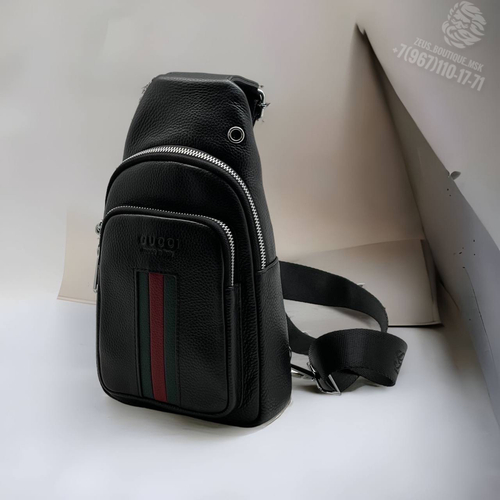 Нагрудная сумка-слинг Gucci