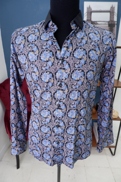 Рубашка Ettore с принтом 44 размер