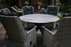 Обеденный стол ФЛОРЕНЦИЯ 150 Белый