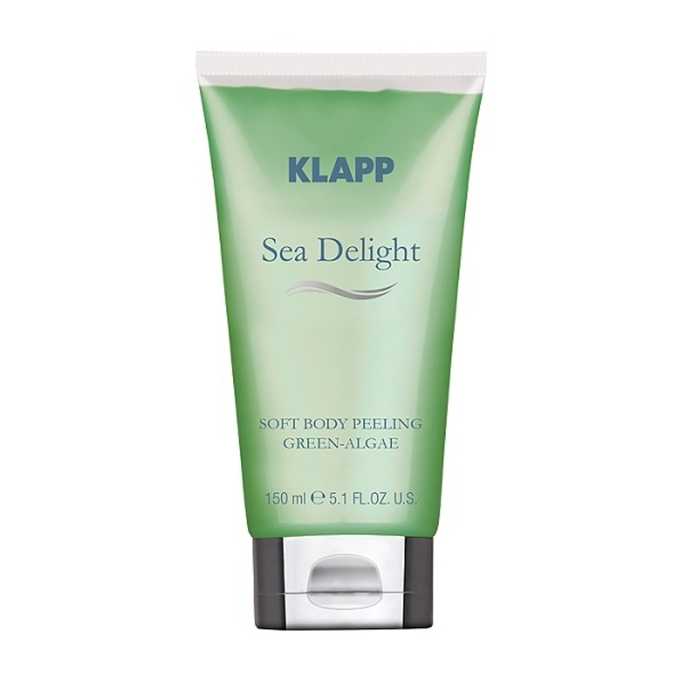 Пилинг для тела Зеленая водоросль Klapp Sea Delight Soft Body Peeling Green Algea 150мл