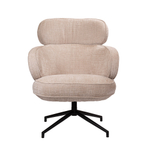 Кресло KING кремовый, шенилл