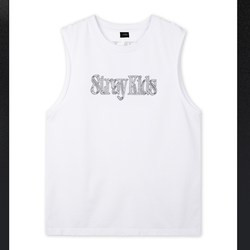 Мерч Stray Kids SLEEVELESS TOP - RUN IT (майка)
