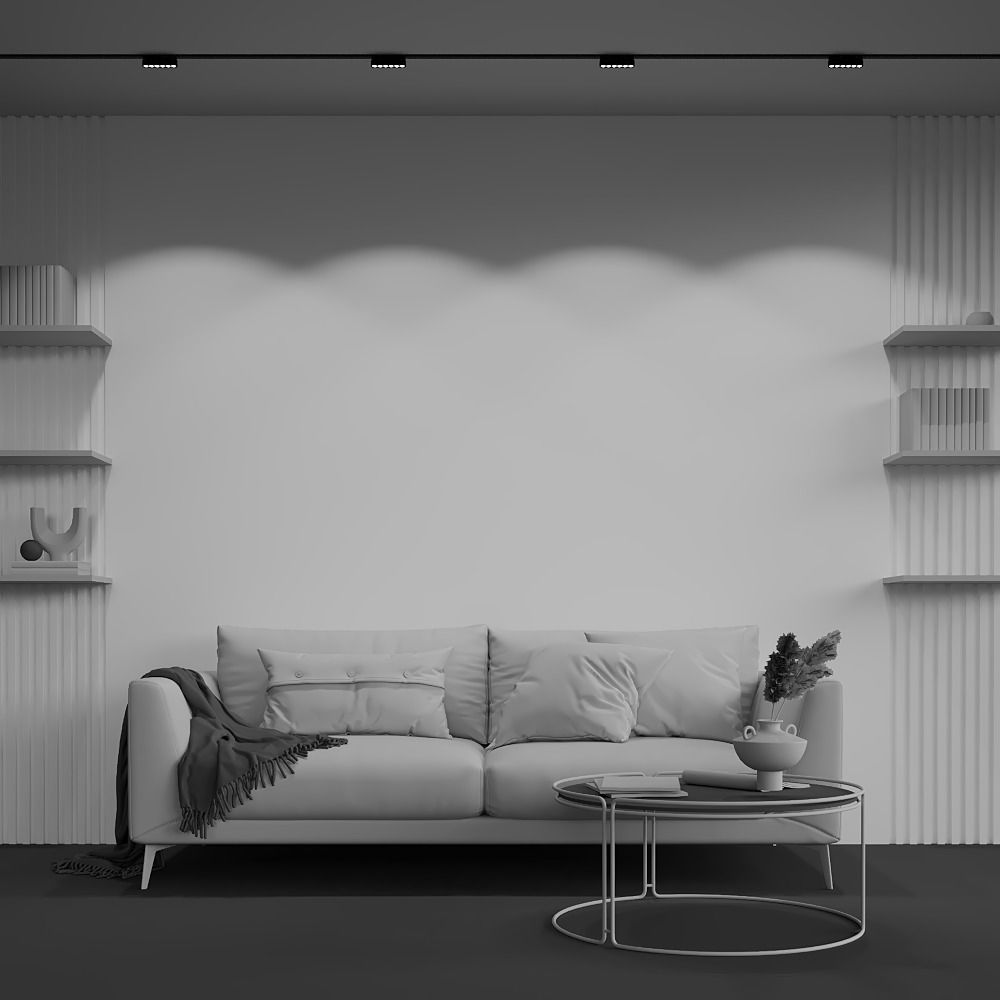 Трековый магнитный светодиодный светильник Maytoni Radity Points TR082-1-6W4K-M-B