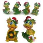 Фигурка «Дракоша Ричи с подарком» 7,8*5*4 см, микс