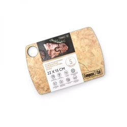 Доска разделочная 22х15см ComposeEat Fashion оникс светлый