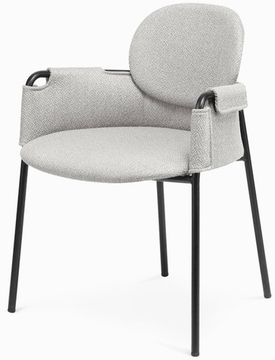 Стул Claudio Arm серая ткань