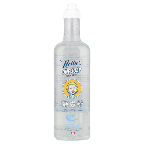Nellie's, One Soap, без отдушек, 570 мл (19,2 унции)